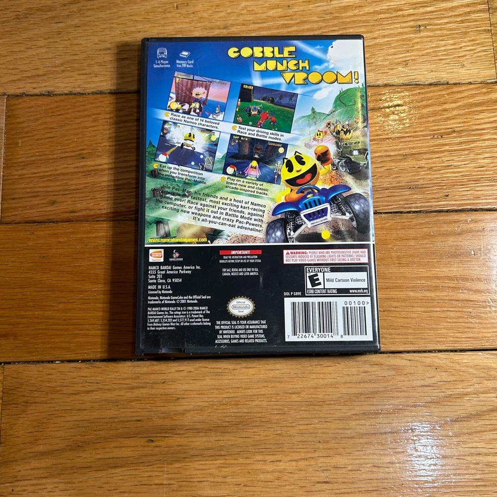 Nintendo GameCube Pac-Man World Rally Video Game - Picture 2 of 4